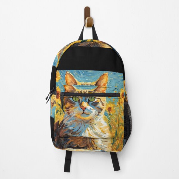 Item preview, Common sunflower  Cat with Flowers	 designed and sold by Catophile.
