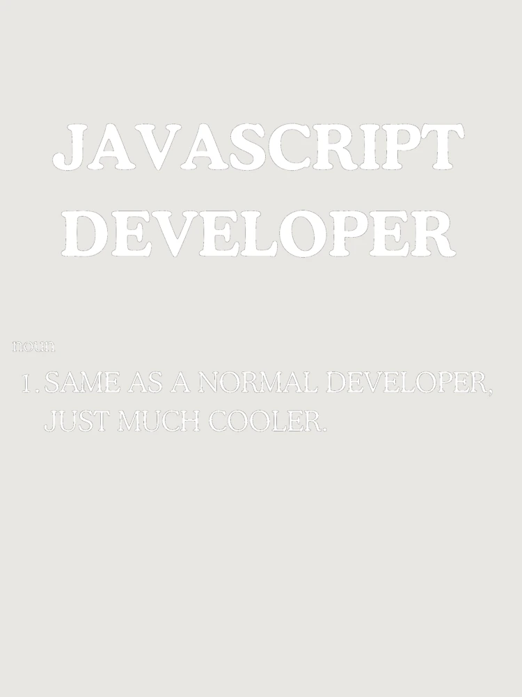 Thumbnail 6 of 6, Premium Oversized Hoodie, Cool JavaScript Developer Tee Shirt designed and sold by work-at-tire.