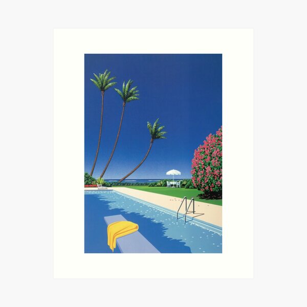 Item preview, Hiroshi Nagai Art Print designed and sold by htanart.