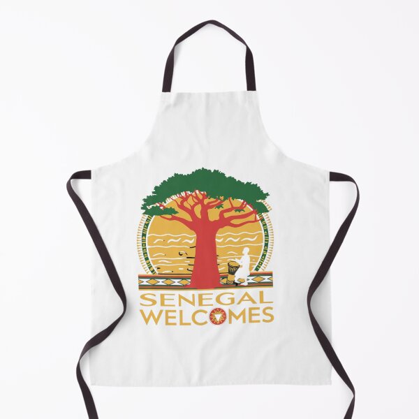 Item preview, Senegal Welcomes Flag Map Dakar, Lake Retba, Gorée Island designed and sold by AnimalsDH305.