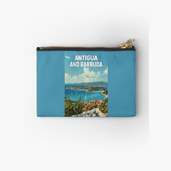 Item preview, Antigua and Barbuda Illustration Travel Art Vintage designed and sold by KrisSidDesigns.