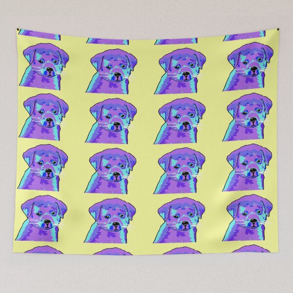 Item preview, Cute colourful doggo - dog cartoon designed and sold by AlishaBurden00.