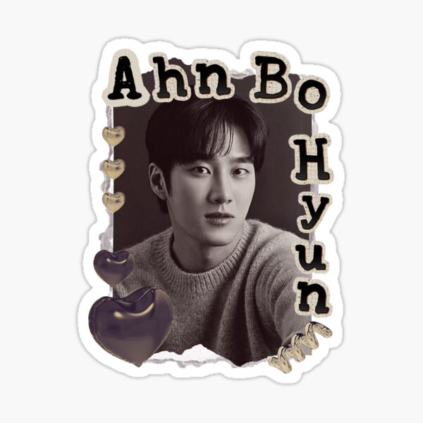 Artikel-Vorschau von Ahn Bo-hyun: Koreanischer Drama-Schauspieler Scrapbook Collage Cozy Y2K Vintage Design, designt und verkauft von HELL0WBELLO.