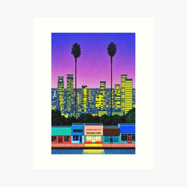 Vista previa del artículo con la obra «Lámina artística de Hiroshi Nagai», diseñado y vendido por htanart.