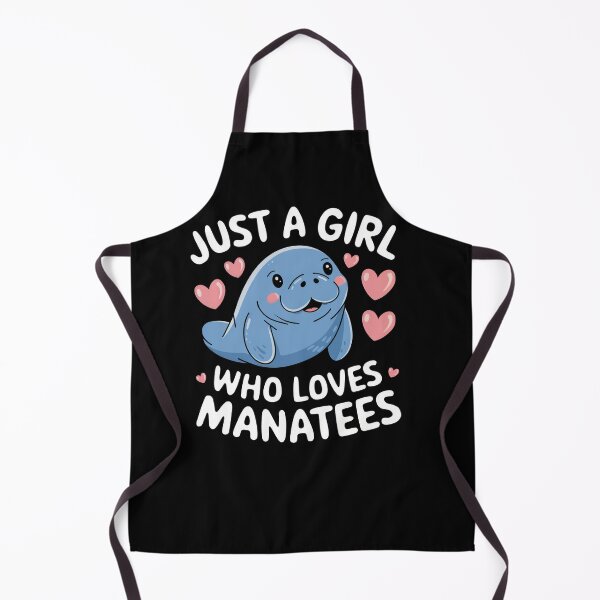 Item preview, Just a girl who loves manatees designed and sold by jkrphoto.