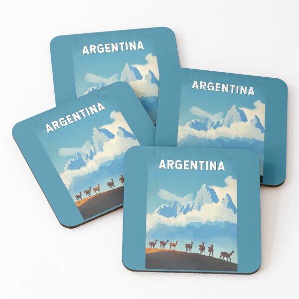 Item preview, Argentina Illustration Travel Art Vintage designed and sold by KrisSidDesigns.