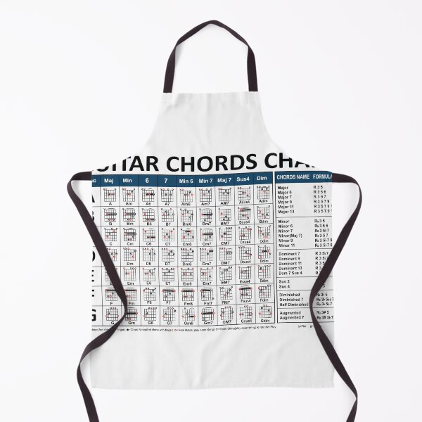 Item preview, Ultimate Guitar Chords Chart designed and sold by MySheetMusicArt.