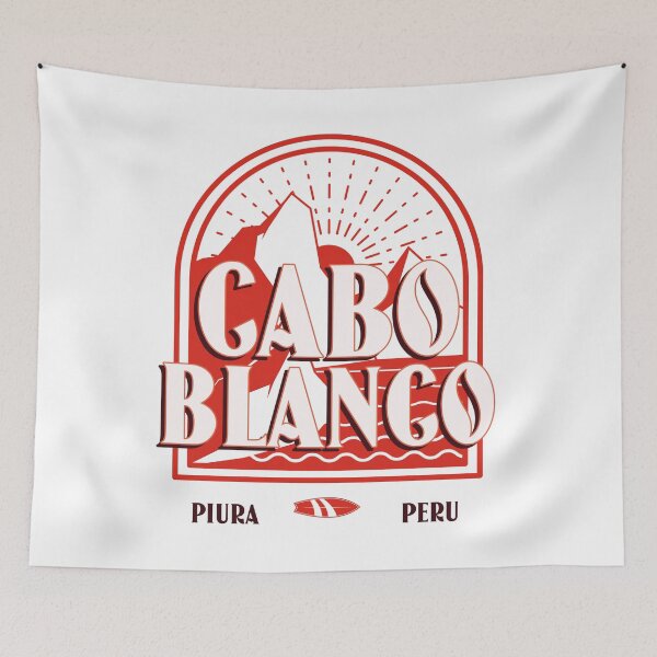 Item preview, Vintage Cabo Blanco Peru Surf Sticker – Retro Beach Travel Design designed and sold by Bold & Brewed.