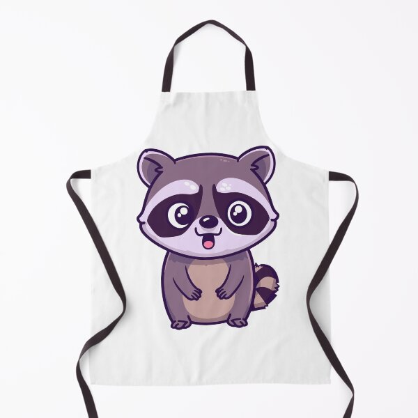Artikelvorschau, Niedlicher Kawaii Waschbär-Cartoon | Entzückendes Waldtier-Design entworfen und verkauft von ColorsoftNature.