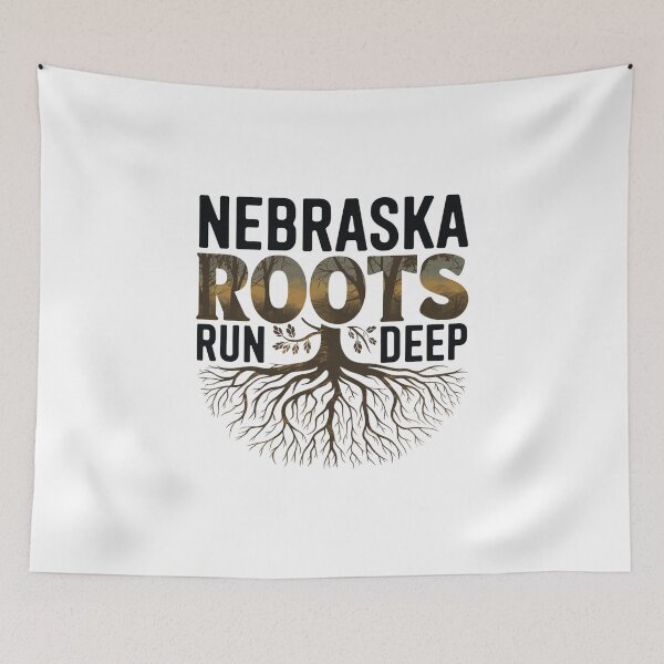 Item preview, Nebraska Roots Run Deep designed and sold by SignumShop.