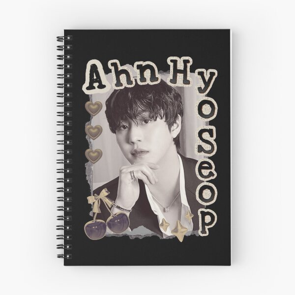 Item preview, Ahn Hyo-seop: Korean Drama Actor Scrapbook Collage Cozy Y2K Vintage Design designed and sold by HELL0WBELLO.