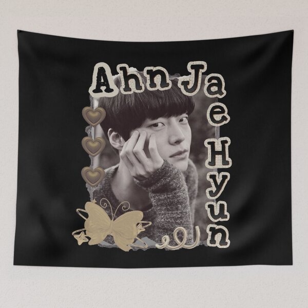 Artikelvorschau, Ahn Jae-hyun: Koreanischer Drama-Schauspieler Scrapbook Collage Cozy Y2K Vintage Design entworfen und verkauft von HELL0WBELLO.