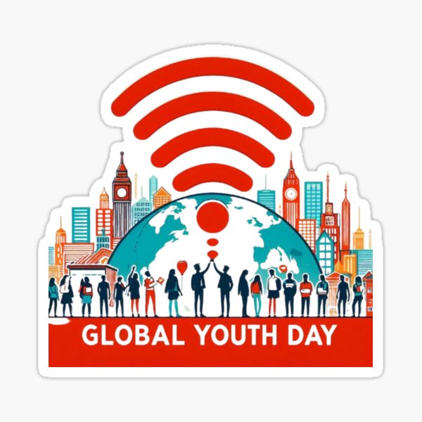 Item preview,  Global Youth Day  designed and sold by CatchyCute.