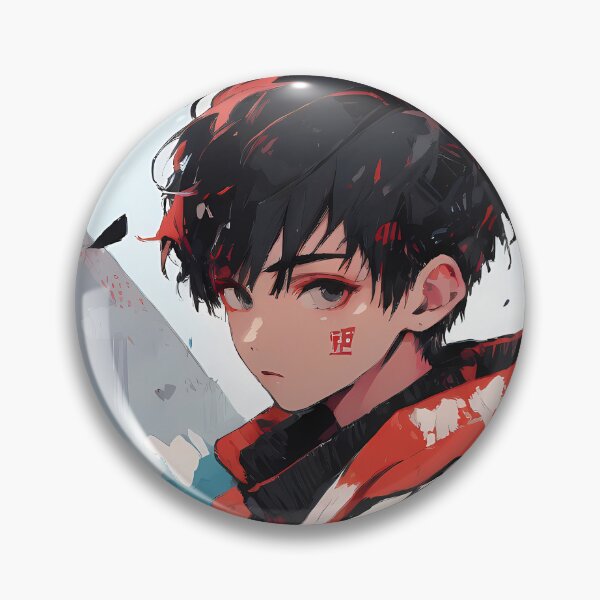 Item preview, Anime urban traveler samurai boy warrior portrait art designed and sold by TheArtistOf2022.
