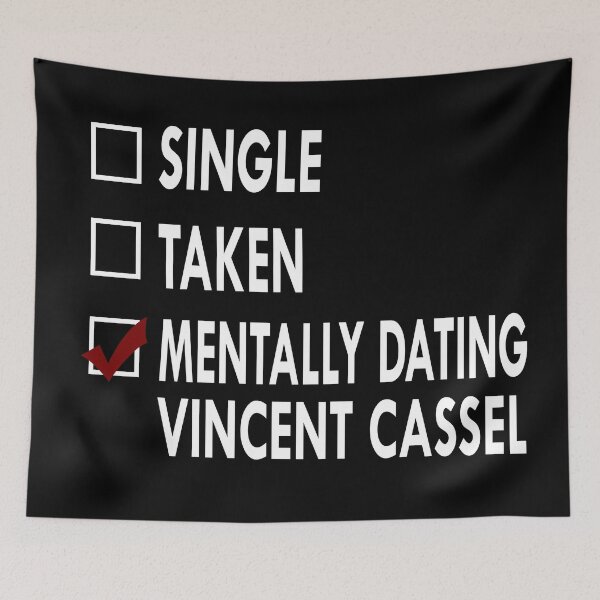 Item preview, Dating Vincent Cassel designed and sold by Sasya.