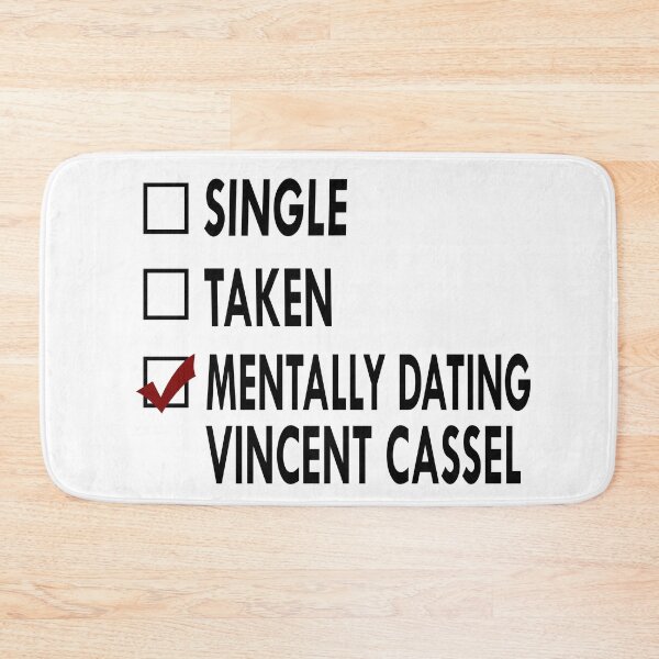 Item preview, Dating Vincent Cassel Black White designed and sold by Sasya.