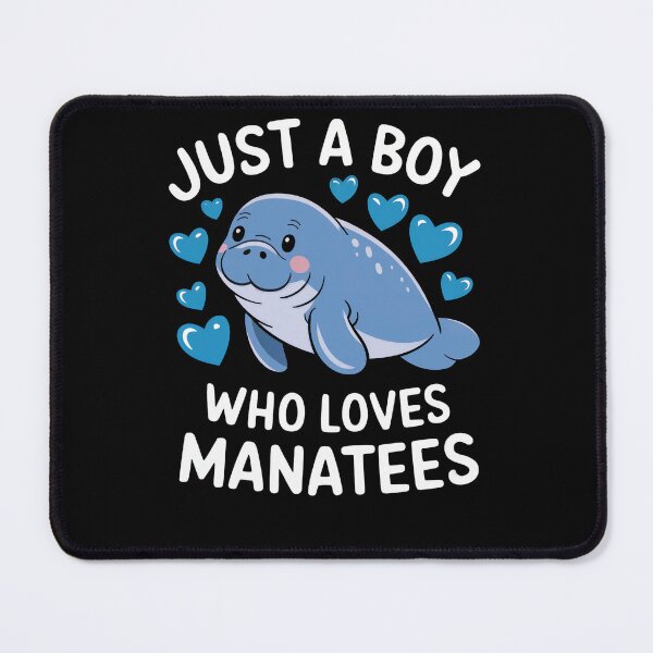 Item preview, Just a boy who loves manatees designed and sold by jkrphoto.