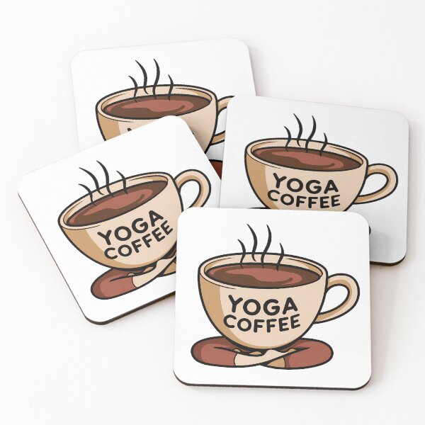 Item preview, Coffee Mug in Yoga Pose – Peace and Energy in One designed and sold by Vivid Art Zone.