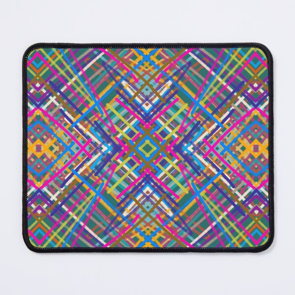 Item preview, Multicolored Electro Pattern designed and sold by Leufia.