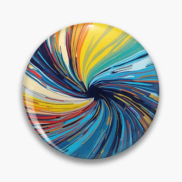 Item preview, Colorful Abstract Swirl designed and sold by likeforcode.