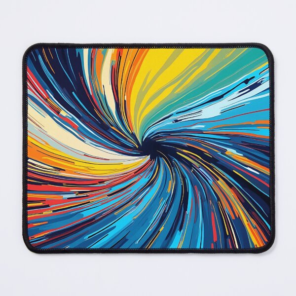 Item preview, Colorful Abstract Swirl designed and sold by likeforcode.