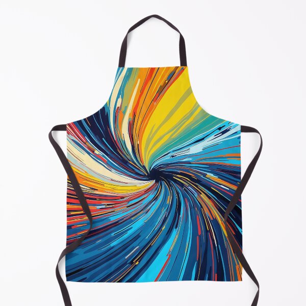 Item preview, Colorful Abstract Swirl designed and sold by likeforcode.