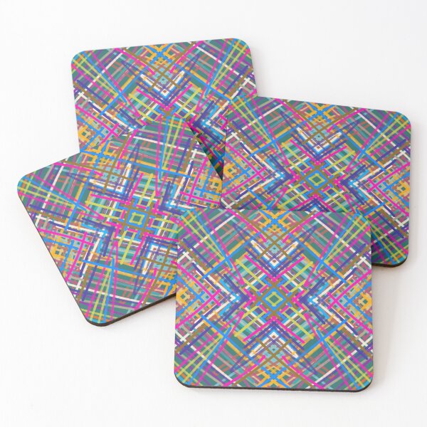 Item preview, Multicolored Electro Pattern designed and sold by Leufia.