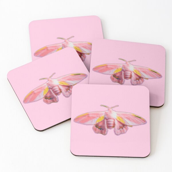 Item preview, Pink moth designed and sold by Brush&Hue.