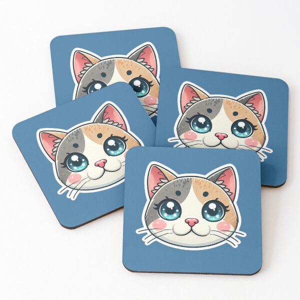 Item preview, European Shorthair Cat Head  designed and sold by ArtistEmbrace.