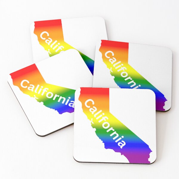 Item preview, LGBTQ Rainbow Pride California Design – Vibrant Pride Art designed and sold by Travelslightly.