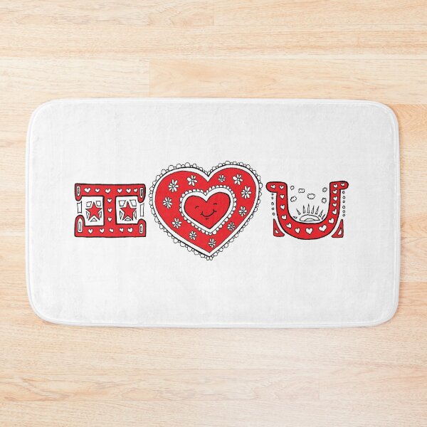 Item preview, I love you heart designed and sold by shamvandamn.