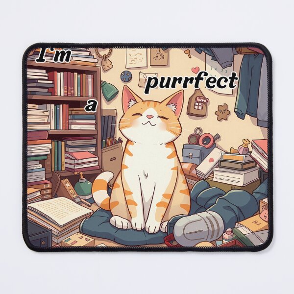 Item preview, Purrfect Mess designed and sold by TabtisWorld.