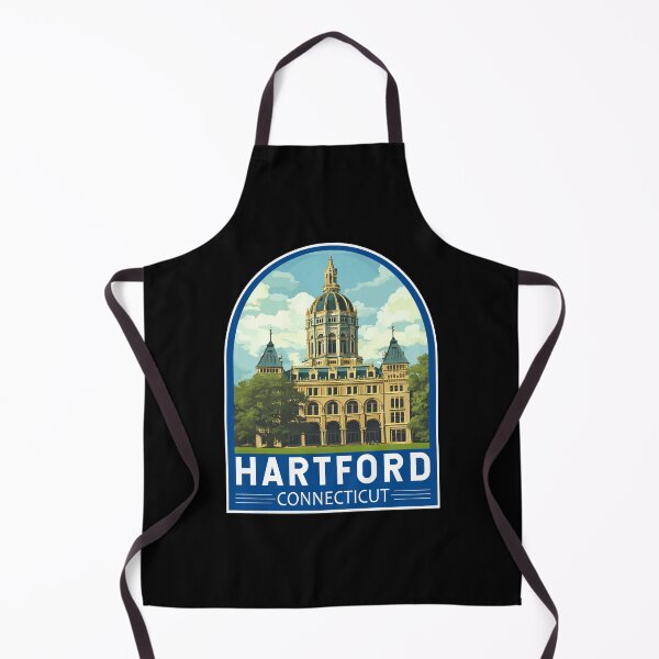 Item preview, Hartford Connecticut Travel Art Emblem designed and sold by KrisSidDesigns.