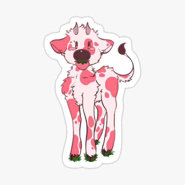 Item preview, Strawberry Cow designed and sold by SpoopySkelly.