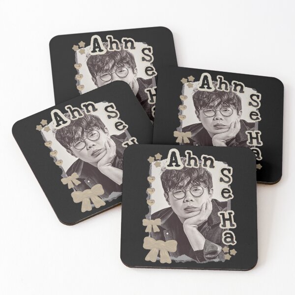 Item preview, Ahn Se-ha: Korean Drama Actor Scrapbook Collage Cozy Y2K Vintage Design designed and sold by HELL0WBELLO.
