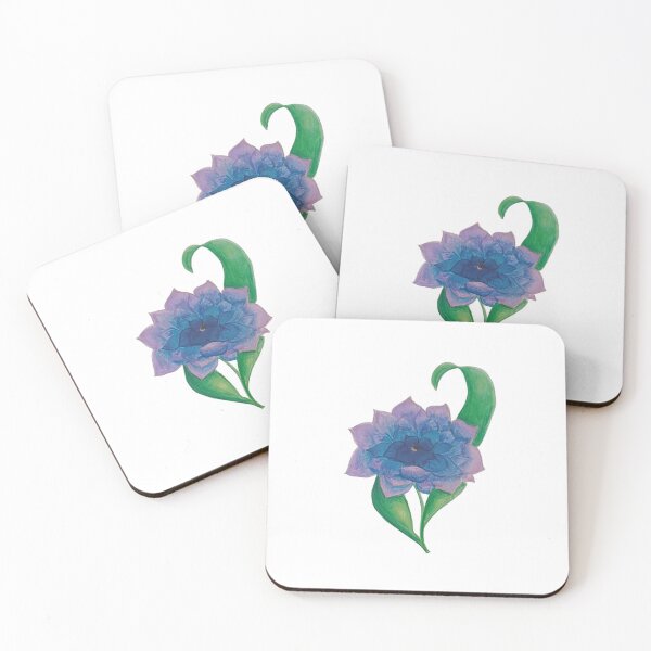 Item preview, Flower in blue-violet gradient designed and sold by Zoé ❤.
