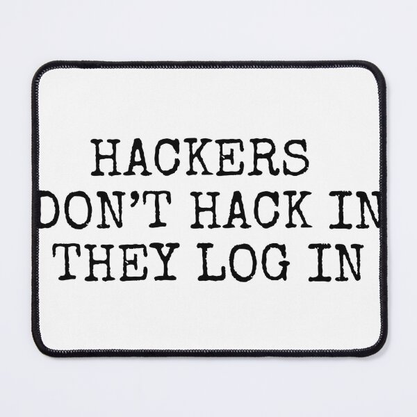 Item preview, Hackers Don't Hack designed and sold by ImaginPictura.