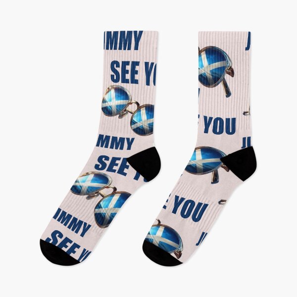 Item preview, Scottish flag sunglasses with 'See You Jimmy' text. designed and sold by hardingcarl2.