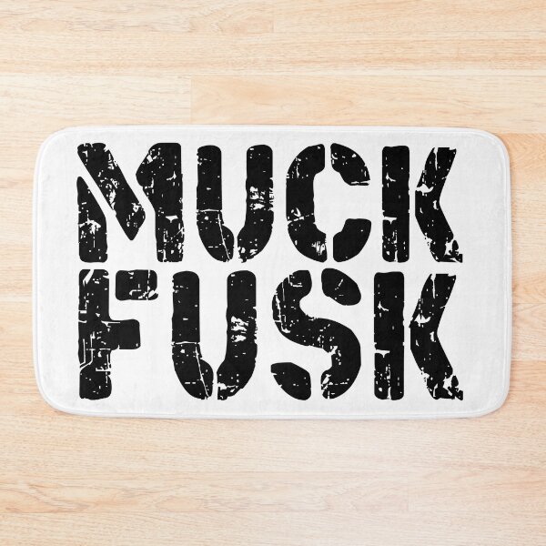 Item preview, muck fusk no elon anti elon, no elon musk, no musk, Anti-Elon Musk Bumper D ecal For elon musk haters! black designed and sold by ramwebroom.