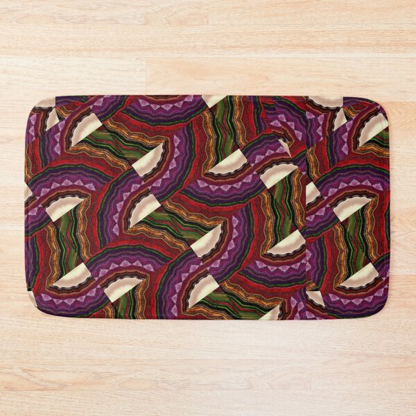 Item preview, Multicolor pattern with multiple shapes designed and sold by roshana3.