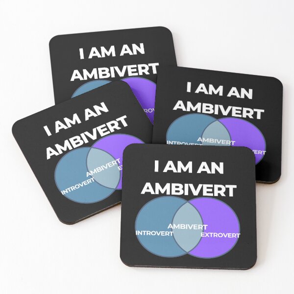 Item preview, I am an ambivert designed and sold by CrazyBYT.