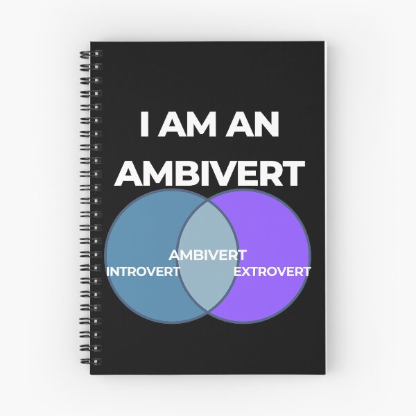 Item preview, I am an ambivert designed and sold by CrazyBYT.