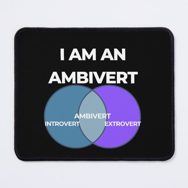 Item preview, I am an ambivert designed and sold by CrazyBYT.