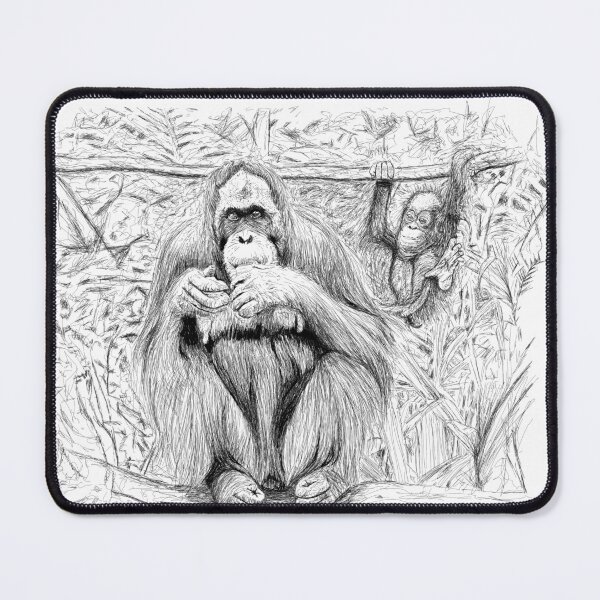 Item preview, Critically Endangered Bornean Orangutan  designed and sold by motorcycles.