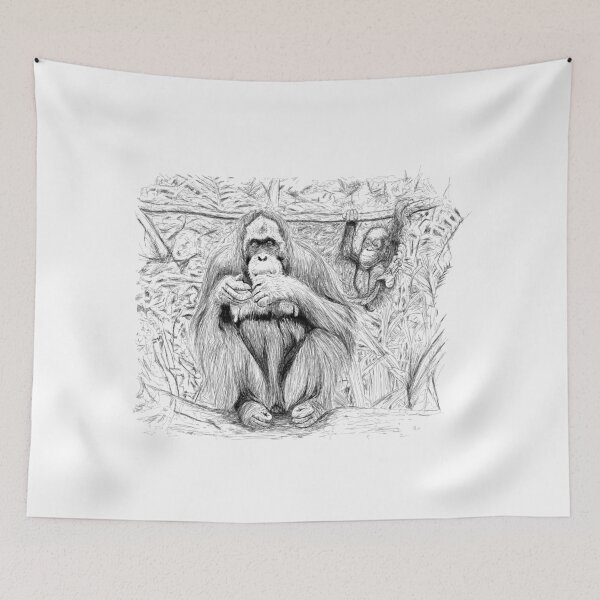 Item preview, Critically Endangered Bornean Orangutan  designed and sold by motorcycles.
