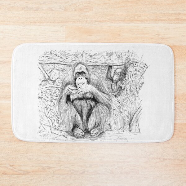 Item preview, Critically Endangered Bornean Orangutan  designed and sold by motorcycles.
