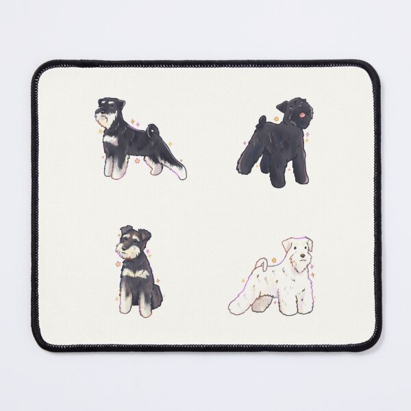 Item preview, miniature schnauzer pack  designed and sold by Mayarartsy.