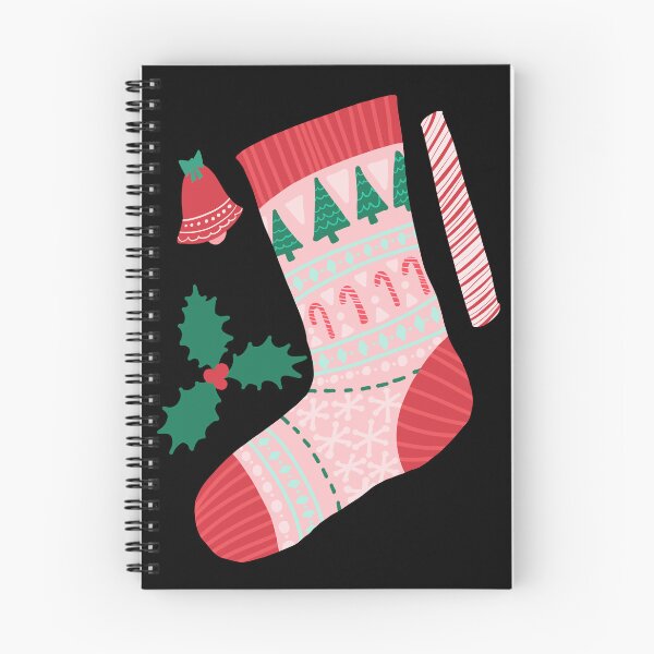 Item preview, Retro Mid-Century Modern Christmas Stocking Holiday Decoration Art designed and sold by LemonwoodClock.