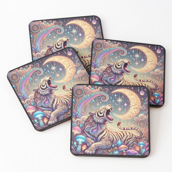 Item preview, White Tiger Artwork designed and sold by Planetporridge.