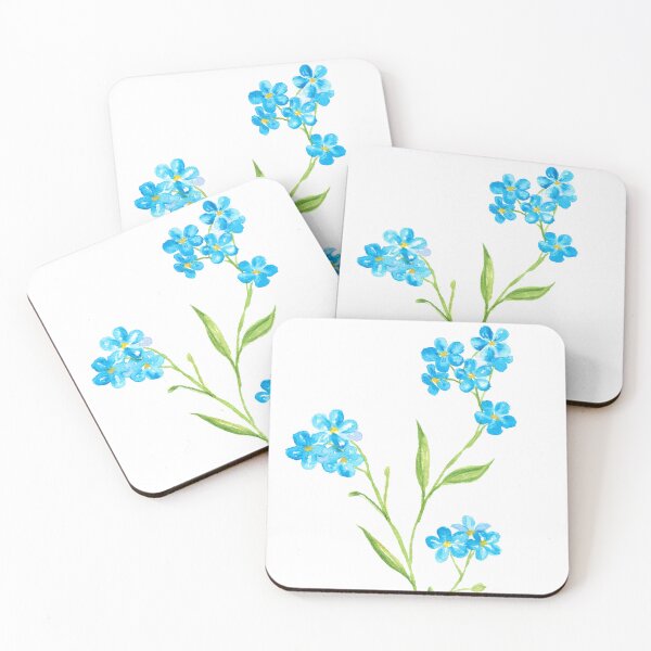 Item preview, Forget-me-not flower designed and sold by ByLenaCards.